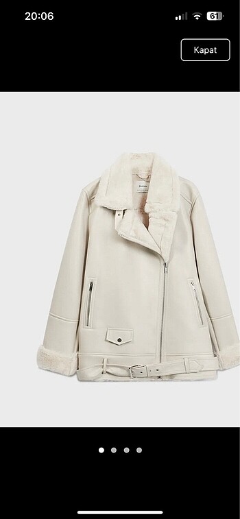 Stradivarius biker mont
