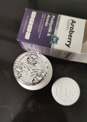 Diğer Aroberry Prebiyotik & Aronia Bitkisel Tabletler