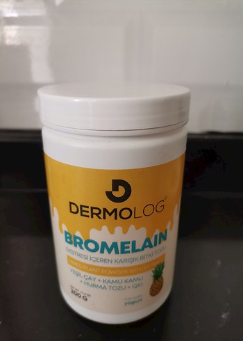 Dermolog Bromelain Bitki Tozu 250g
