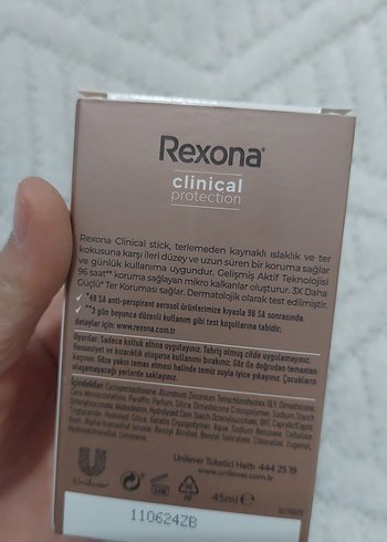 Rexona Clinical Protection Kadın Deodorant - Görsel 3