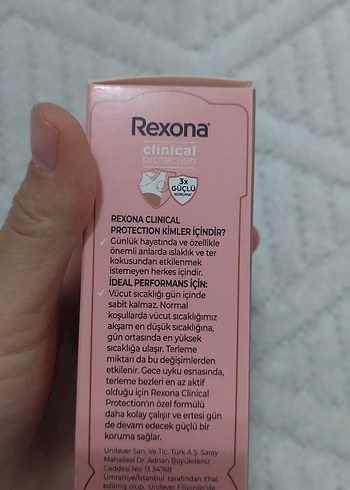 Rexona Clinical Protection Kadın Deodorant - Görsel 2