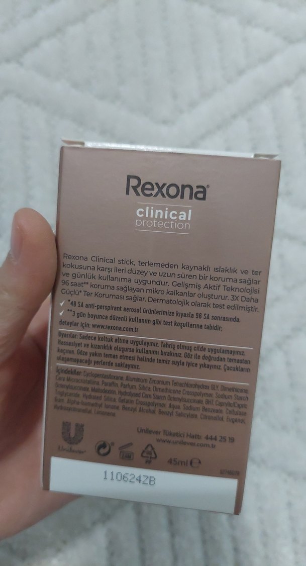 Rexona Clinical Protection Kadın Deodorant - Görsel 3