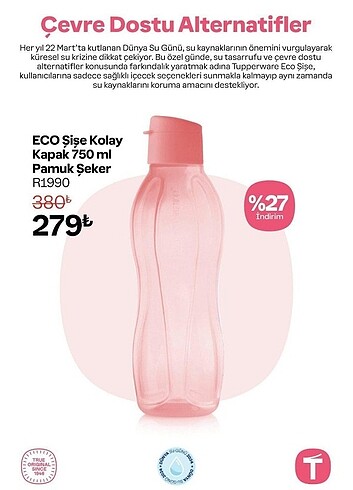 Tupperware 750 ml sise