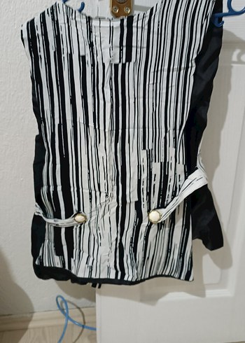 Zebra Desenli yelek - Görsel 3