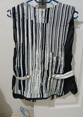 Zebra Desenli yelek - Görsel 4