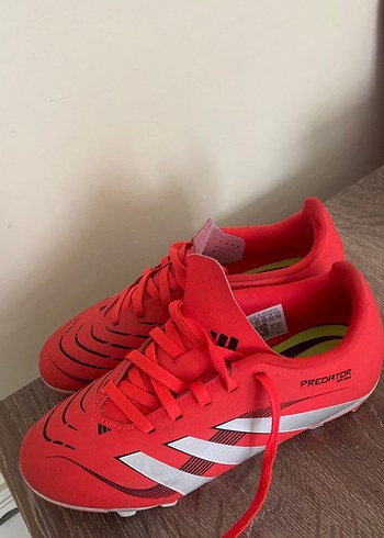 Kırmızı Erkek Futbol Ayakkabısı Velcro - Görsel 3