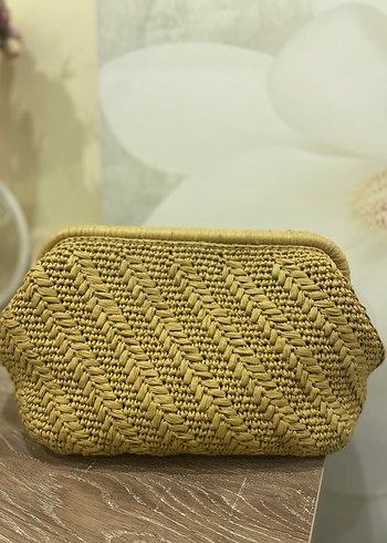 Rafya ip başak model çanta - Görsel 2