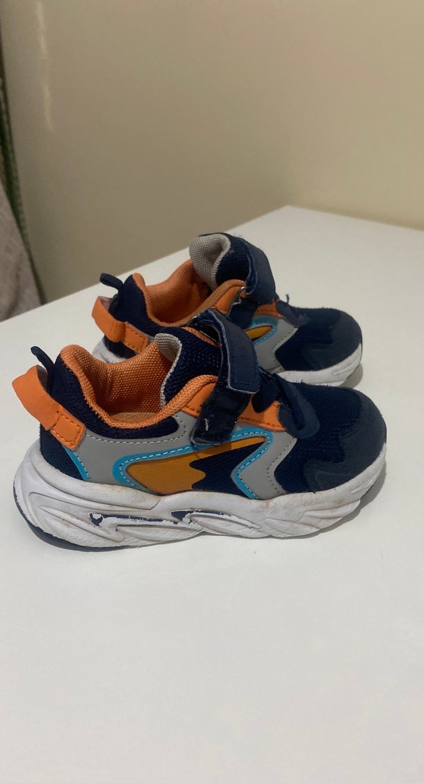 Erkek Çocuk Mavi Bağcıksız Spor Ayakkabı - Görsel 2