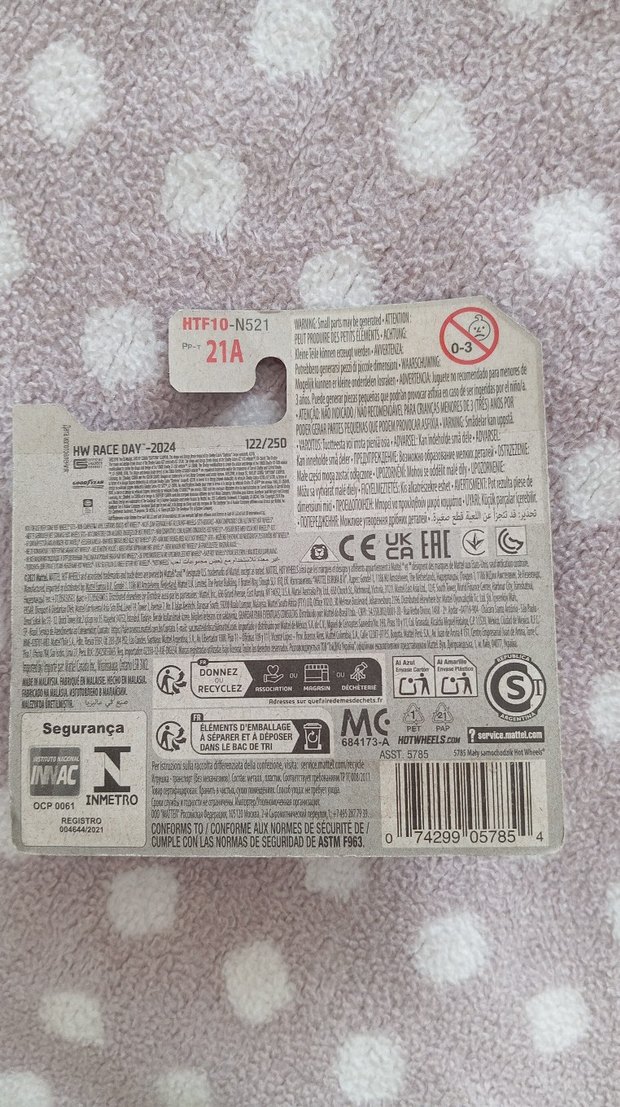 Hot Wheels Mavi Yarış Arabası 122/250 - Görsel 2