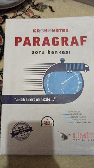 Kronometre paragraf soru bankası limit yayınları 