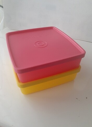 Tupperware Tupperware ince kare 2li set