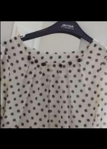 Puantiyeli elbise - Görsel 2