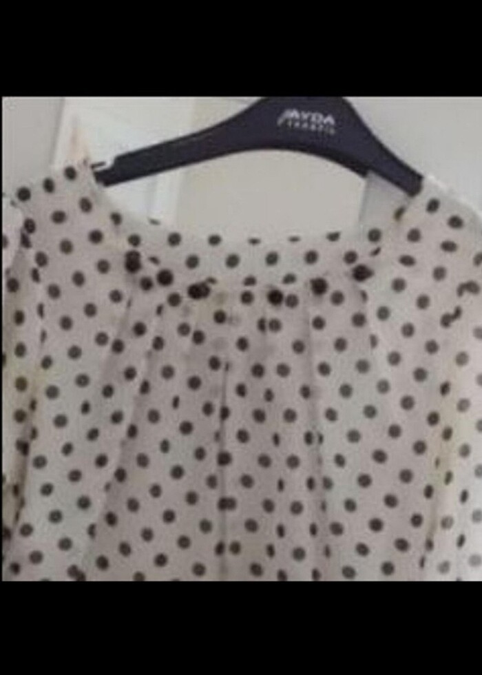 Puantiyeli elbise - Görsel 2