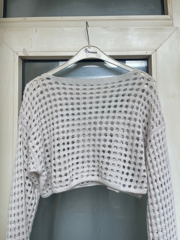 delikli kazak - Görsel 2