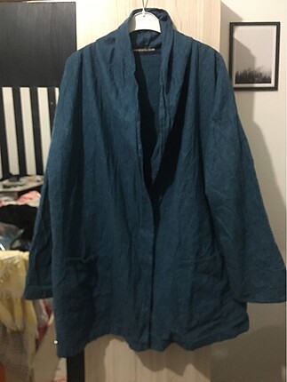 Mavi Kimono Ceket