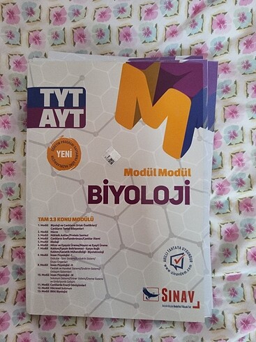 Sınav yayınları tyt ayt modül modül biyoloji föyleri
