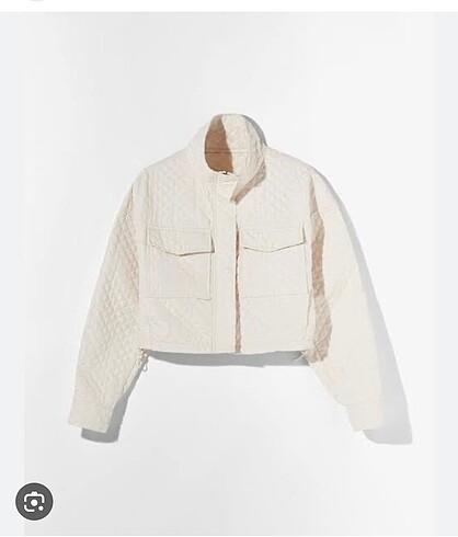 Bershka kapitone ceket
