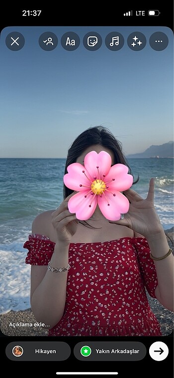 Yumuşacık tam yaz elbisesi