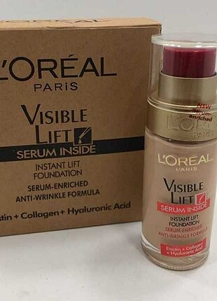 Loreal visible serum fondöten ve kryolan pudra