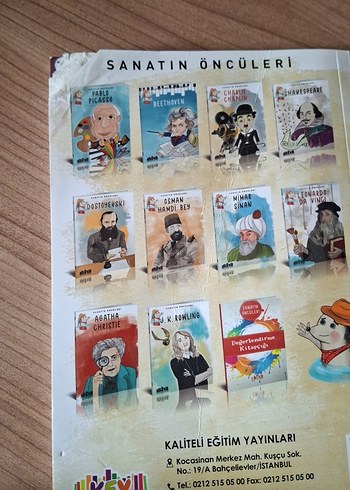 Charlie Chaplin Sanatın Öncüleri Kitabı