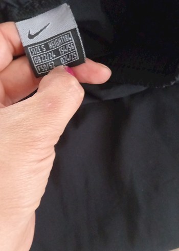 s Beden Nike Gri Rahat Kesim Kadın Eşofman Altı