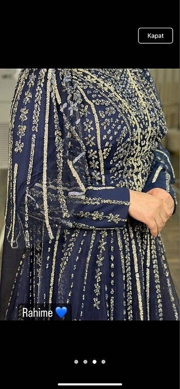 Taşlı abiye