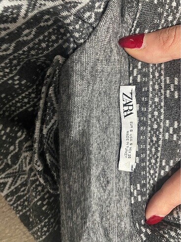 Zara ZARA YARIM KOLLU KISA ELBİSE