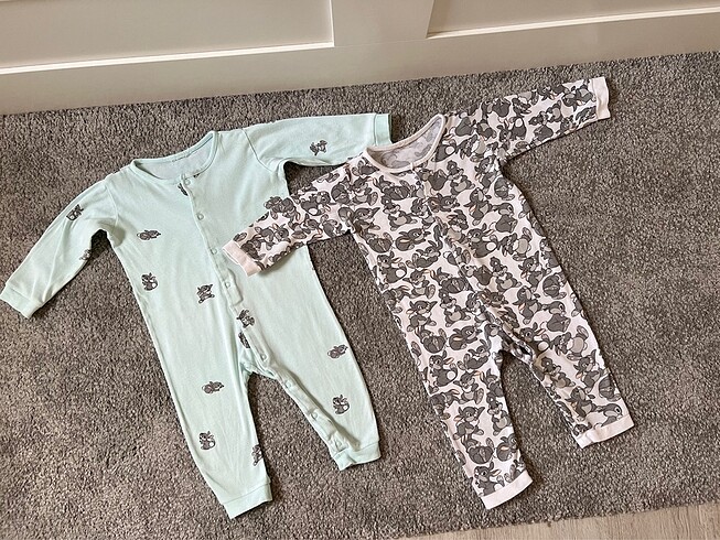 Bebek pijamalar H&M 12-18 ay