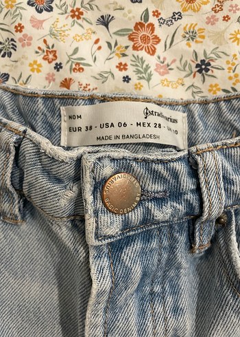 Stradivarius Stradivarius Bol Kesim Kot Şort