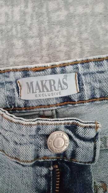 34 Beden mavi Renk Pantolon 