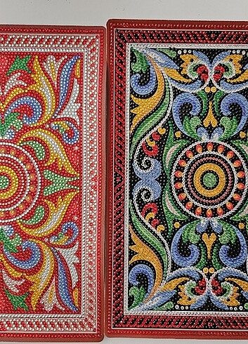  Beden Çicekli Mandala Servis Altlığı 