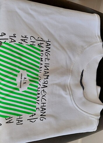 xl Beden beyaz Renk Armani Exchange t_shirt 