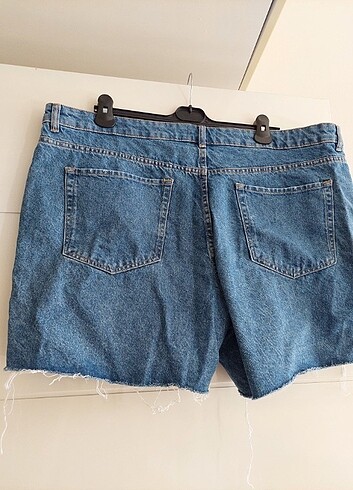 52 Beden mavi Renk VIOLETA BY MANGO KOT ŞORT