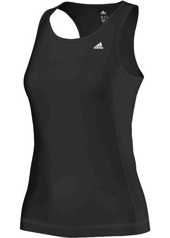 Adidas Siyah V Yaka Spor Atlet