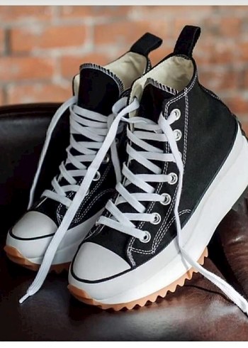 39 Beden siyah Renk Converse platform topuk ayakkabı