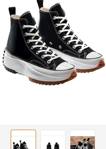 39 Beden Converse platform topuk ayakkabı