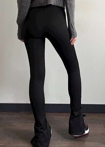 Kadın Siyah Ofis Cigarette Pantolon - Görsel 14