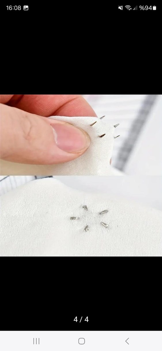 Yıldızlı Siyah Rock Punk Çanta aksesuar - Görsel 2