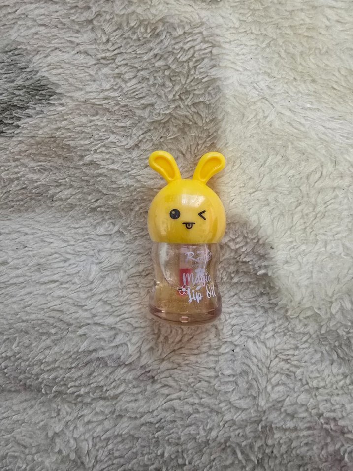 Sarı Tavşan Figürlü Lip Gloss - Görsel 2