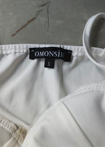 Dantel Detaylı Beyaz Bohem Mini Büstiyer - Görsel 12