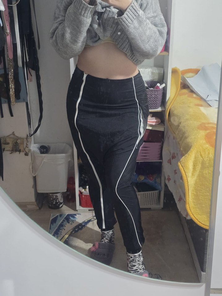 Gri Midi şalvar Eşofman Altı - Görsel 2