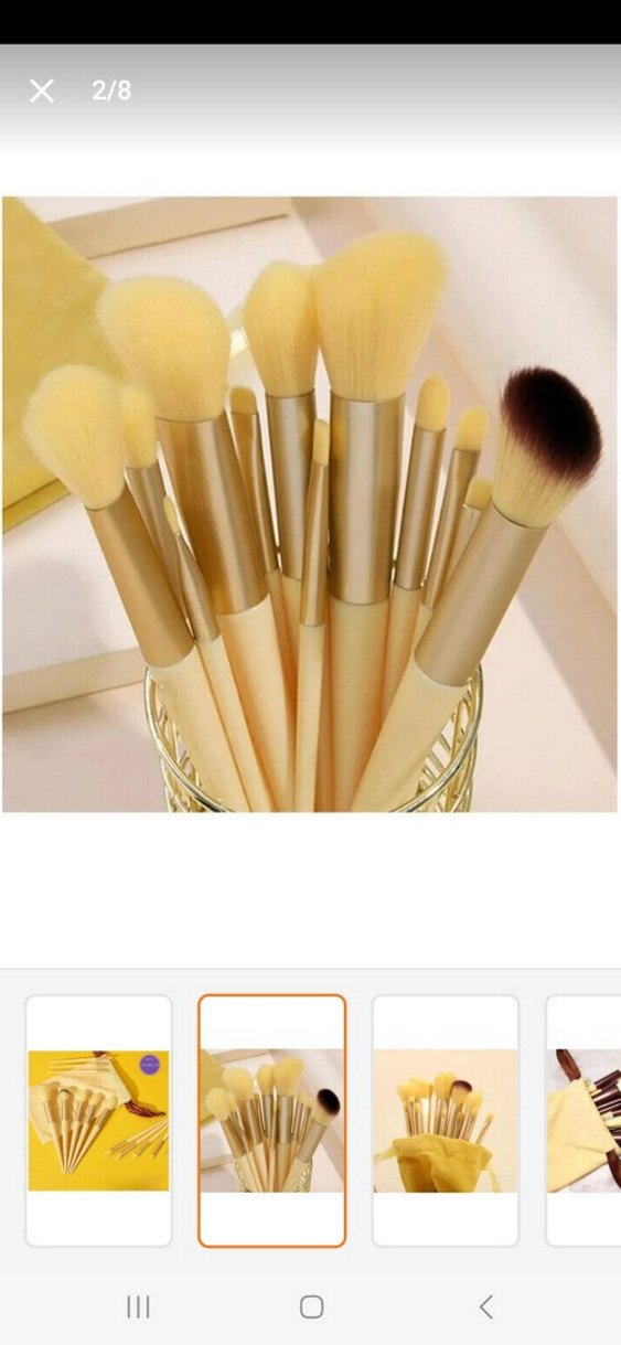 13 lü Makyaj Fırçası Seti - Görsel 5