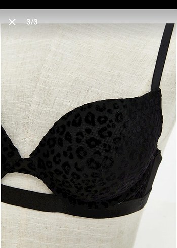 Siyah Gotik Tarzda 85B Sütyen - Görsel 6