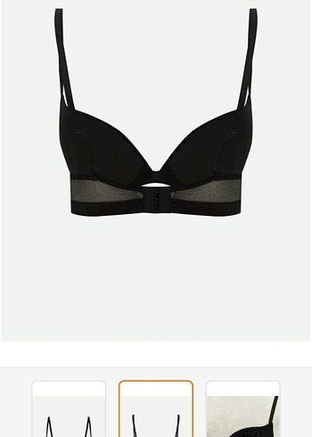 Siyah Gotik Tarzda 85B Sütyen - Görsel 4