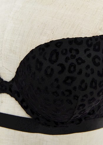 Siyah Gotik Tarzda 85B Sütyen - Görsel 2