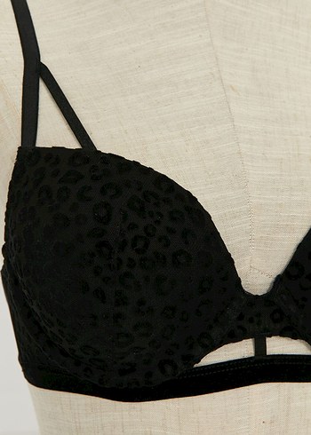 Siyah Gotik Tarzda 85B Sütyen - Görsel 11