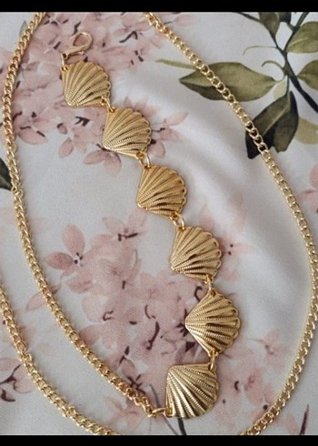 Accessorize Altın Renkli Zincir Detaylı Vücut Zinciri
