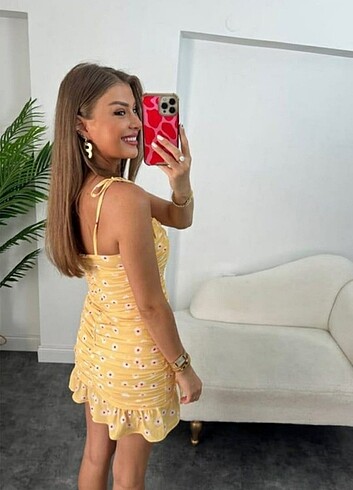 Sheinside papatyalı elbise