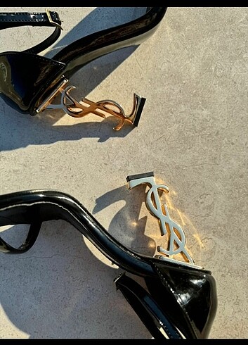 38 Beden siyah Renk YSL topuklu ayakkabı