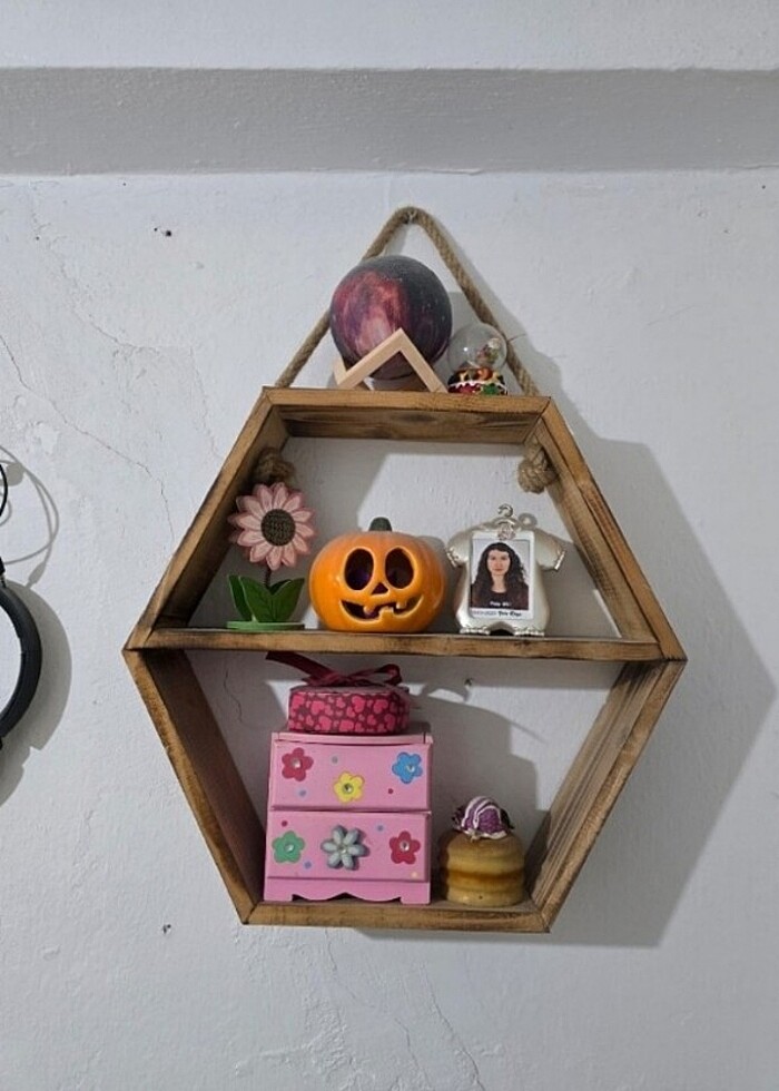 altıgen raf - Görsel 2